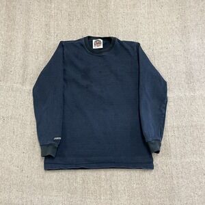 vintage Barbarian Blank‎ sweatshirt mens Small Blue 1990s Canada